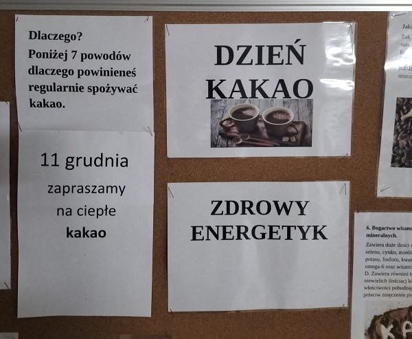 Dzień zdrowych napoi - cacao.